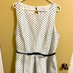 Black and white Polka dot dress